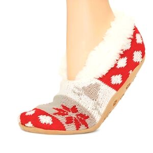 Mixit | Red Reindeer | Slipper Socks